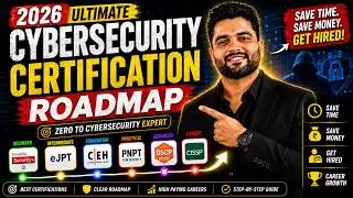 Complete Cybersecurity Certification Roadmap (Beginner to Expert)