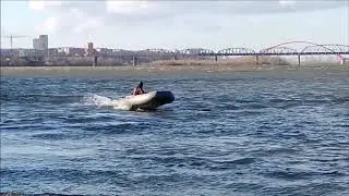 Спринтер 340 в волну под Tohatsu 5