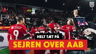 HELT TÆT PÅ: Sådan så FCN TV 5-1-sejren over AaB
