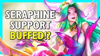 Seraphine Support actually good now!? - 13.21