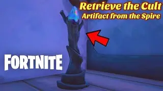 Fortnite -  SPIRE QUEST Challenges! Retrieve the Cult Artifact from the Spire