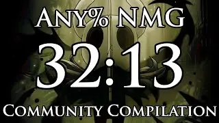 The Perfect Hollow Knight Speedrun: Any% NMG Community Gold Compilation [32:13]