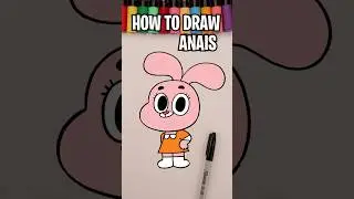 How to draw Anais Watterson