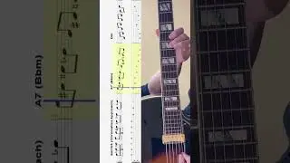 Minor 2-5-1 Jazz Exercises #short #jazzguitar #jazzguitarist