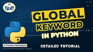 Global Keyword in Python