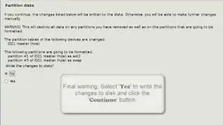Debian Linux  Installation Walkthrough