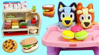 Bluey And Bingo Run A Sandwich Shop!