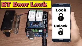 #66 Bluetooth Door Lock|| PR ROBOTICS