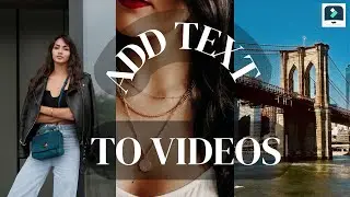 How to add TEXT to VIDEO in Filmora 9 Tutorial for Beginners