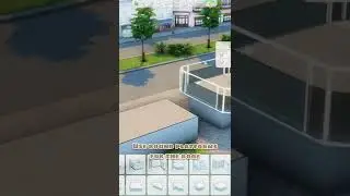 Fancy roofs in The Sims 4 