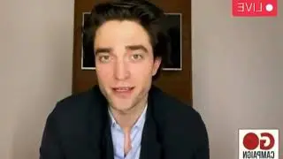 Robert Pattinson presenting Go Gala tonight from London 25 10 2020