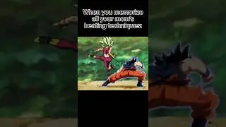 When you memorize all your mom's beating techniques: #meme #funny #trending #goku #relatable