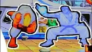 Parrying Ken's throw