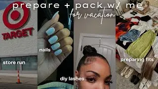 MAINTENANCE VLOG | Prepare + Pack w/ Me for a Mini Vacation!