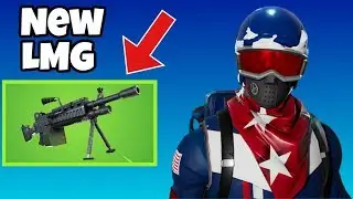 NEW LMG GAMEPLAY|Fortnite Battle Royale