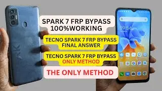 FRP Bypass Tecno Spark 7 Final Method | Unlock Google Lock Without Password