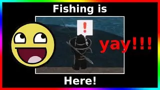 Fishing is Here! - Roblox World of Magic New Update
