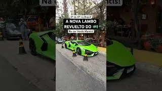 A NOVA Lamborghini REVUELTO do BRASIL! 🤯