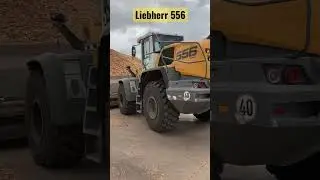 Liebherr 556 lastikli yükleyici orman ürünleri sahasında çalışıyor #liebherr #wheelloader #wood