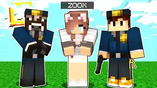 FINGI SER UM POLICIAL E PRENDI MINHA AMIGA NO MINECRAFT!