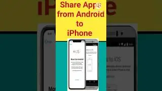 how to share apps from Android to iphone | how to transfer apps from Android to iphone #share