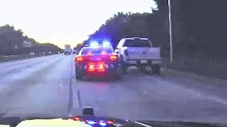 FHP Takes Over Pursuit from Deputies | PITs Suspect with Felony Warrant