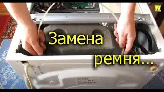 [Natalex] Replacing the belt in a Vestel WS 637 washing machine...