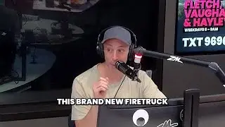 Fletch, Vaughan & Hayley's "Judy Drench" Fire Truck Campaign