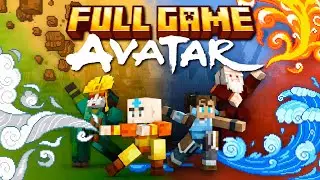Minecraft x AVATAR LEGENDS DLC - Full Gameplay Playthrough (Full Game)