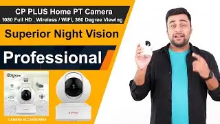 Best Night Vision Security Camera for Home ⚡️ CP PLUS Intelligent Home PT Camera | Wifi Camera
