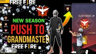 New Br rank season 😛😂|Push To GRANDMASTER in hard Lobby||Jaunpuriyaff #freefire