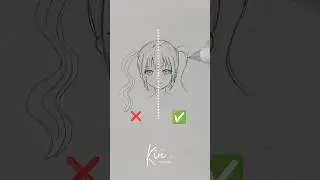How to draw anime hair curls Don't and Do #howtodrawanime #animehair