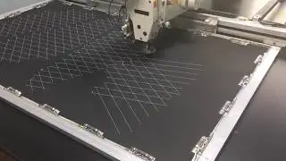 Отстрочка ромбом