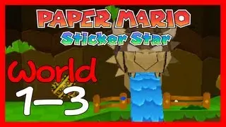 Paper Mario: Sticker Star - [W1-3 - Water's Edge Way]