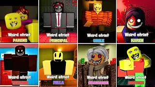 WEIRD STRICT games JUMPSCARES || ALL 17 WEIRD  STRICT JUMPSCARES!