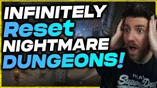 Diablo 4: ACTUAL BEST WAY to Level Solo! Infinitely Reset Nightmare Dungeons! (Fastest EXP in game)