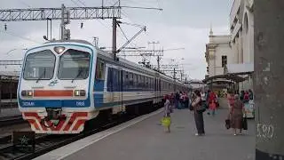Из окна ЭД9МК Краснодар - Кавказская (переиздание)