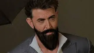 Hrithik Roshan | Beard Art | Hrithik Roshan In Beard | #hrithikroshan #art #ashortaday #ytshorts