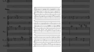 #internationallefthandersday - opening of Ned Rorem’s ‘Concerto for Left Hand and Orchestra’ score