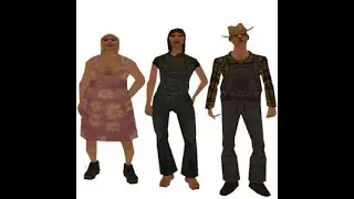 Персонажи GTA San Andreas [русские субтитры]