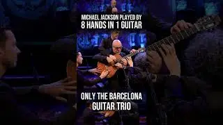 The Barcelona Guitar Trio Tribute to Michael Jackson! #flamencoguitar  #michaeljackson