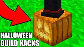🦅 Minecraft: 50+ Halloween Build Hacks