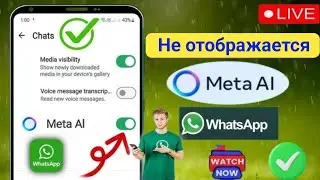 Meta Al не отображается в WhatsApp (Новые правила 2025) | Как получить Meta Al в WhatsApp