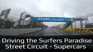 Driving the Surfers Paradise Street Circuit - Supercars