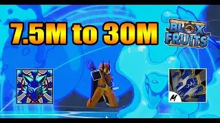 7.5M To 30M Bounty With Kitsune Fruit | Blox Fruits