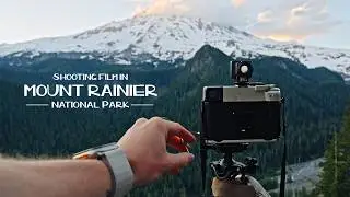 Evening Photography Session at Mt. Rainier National Park with the Mamiya 7ii