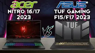 Nitro 16|17 vs Tuf gaming f15|f17 | 2023 |Tech Compare