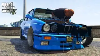 РАЗБИЛ СВОЮ BMW В АВАРИИ В GTA 5! КРАШ ТЕСТ BMW! ГТА 5 ЖИЗНЬ ГОНЩИКА