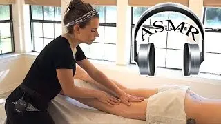 ASMR Legs Massage, Christen 2, Relaxing Massage Therapy Techniques