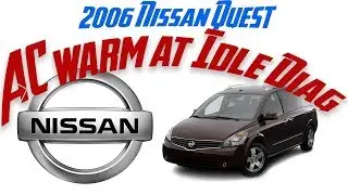 2006 Quest AC warm sometimes -- its NOT a compressor!